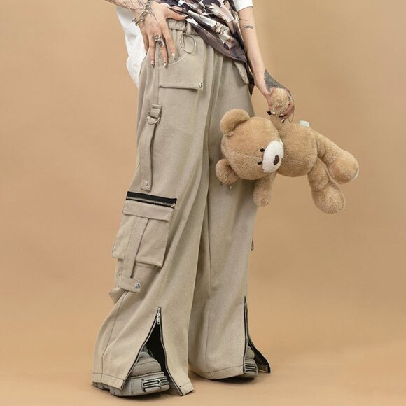 NEW ACDC Rag x Gedraji Cryptid Corpse Beige Cargo Pants - Picture 3 of 9